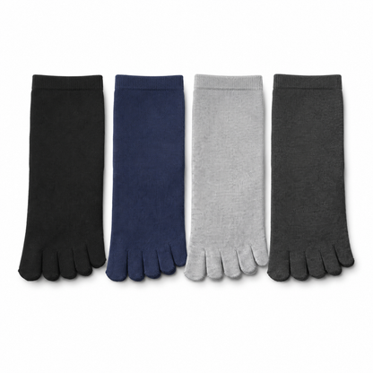 Parmora® Bambu Parmaklı Çorap – Gün Boyu Konfor